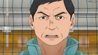 ハイキュー!! アニメ 第1期6話 青葉城西監督 入畑伸照  | HAIKYU!! Episode 6