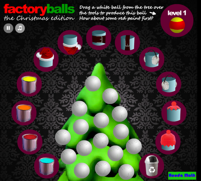 http://www.hoodamath.com/games/factoryballsthechristmasedition.html