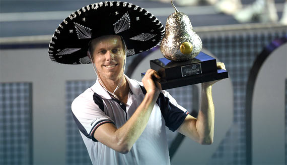 Sam Querrey, after final win over Nadal ATP Mexico Open title