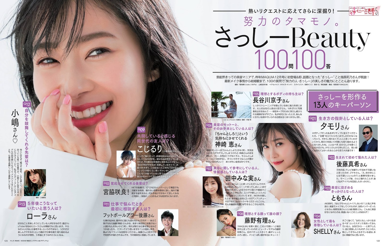 Sashihara Rino 指原莉乃 Maquia Magazine 04 Idol Gravureprincess Date