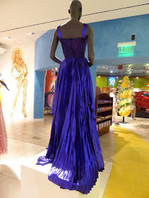 RuPauls Drag Race purple gown back