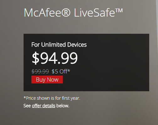 How to uninstall McAfee Lifesaver Antivirus from Windows 10