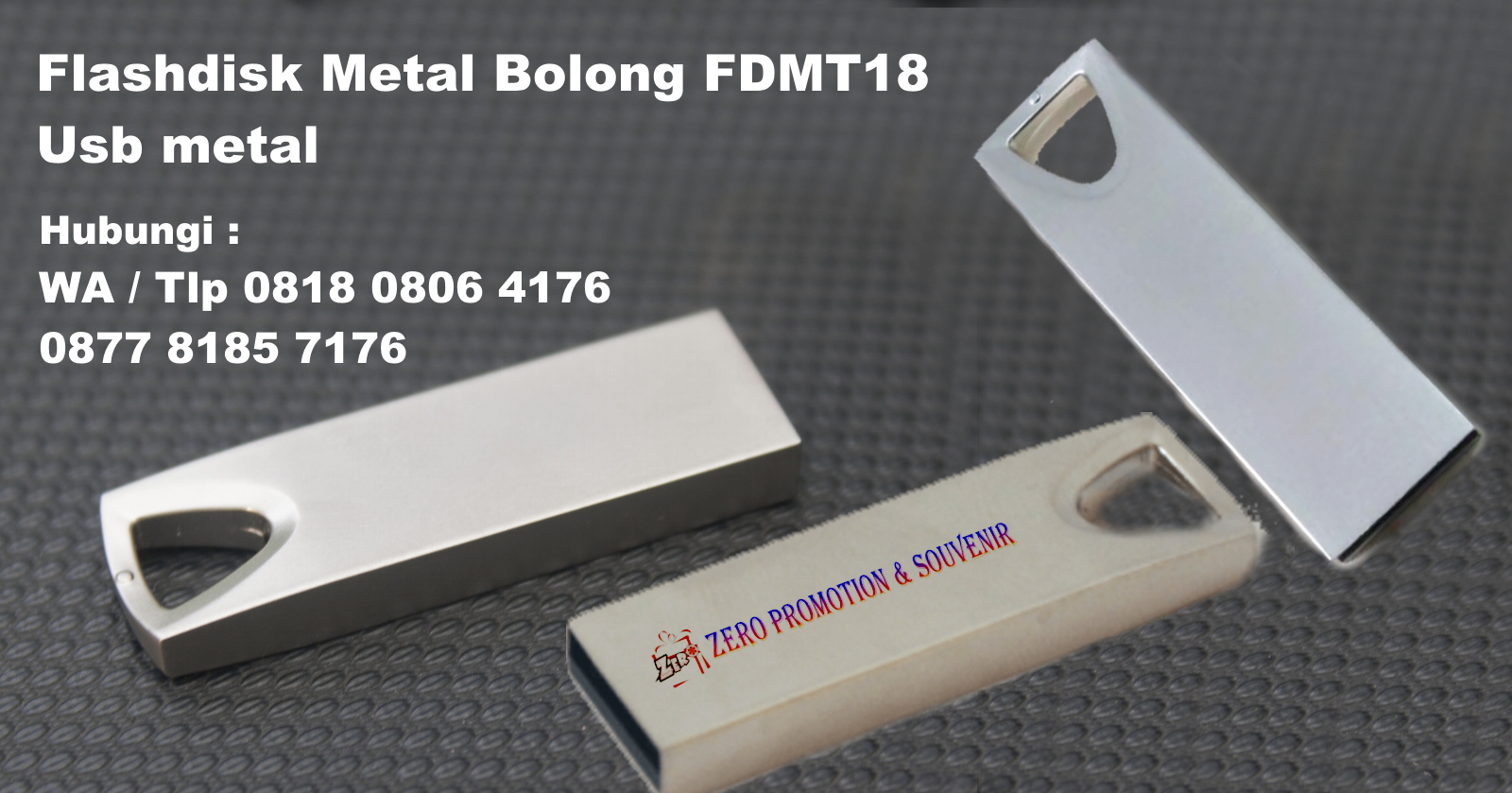 Jual Flashdisk Metal Bolong FDMT18 – Usb metal  Barang 