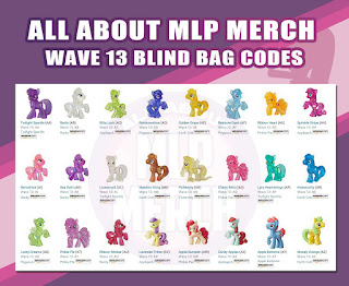 All About MLP Merch - Wave 13 Blind Bag Codes