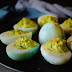 Halloween Recipe: Avocado and Wasabi Deviled Eggs | 萬聖節食譜：酪梨魔鬼蛋
