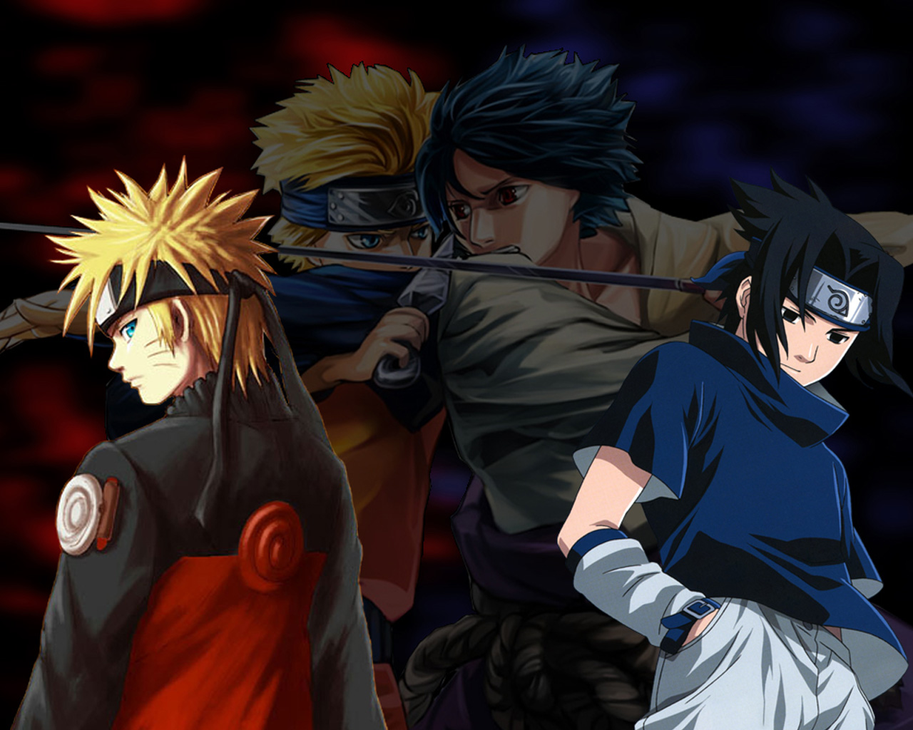 Naruto Vs Sasuke Fight wallpapers