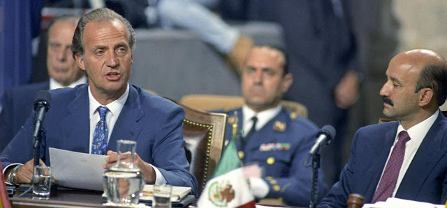 Rey Don Juan Carlos y transicion politica