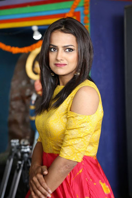 Shraddha Srinath Stills At US Productions New Movie Launch