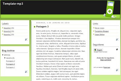 Download Templates para blogspot