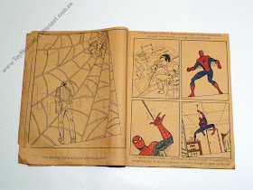 Spiderman Giant Story Coloring Book     Parkes Run Publishing Company               ©1977 Marvel Group