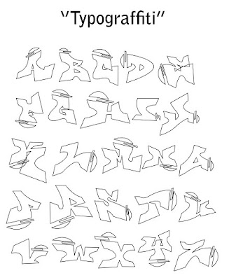 Graffiti Alphabet Letters: Typograffiti