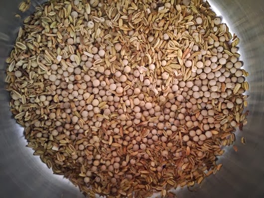 Porchetta (Roast Pork Belly) - peppercorns & fennel seeds