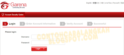 Cara Buat Akun PB Garena Indonesia Plus Verifikasi Akun PB Garena