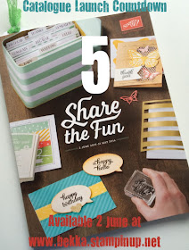 New Catalogue from Stampin' Up! UK available here from 2 June