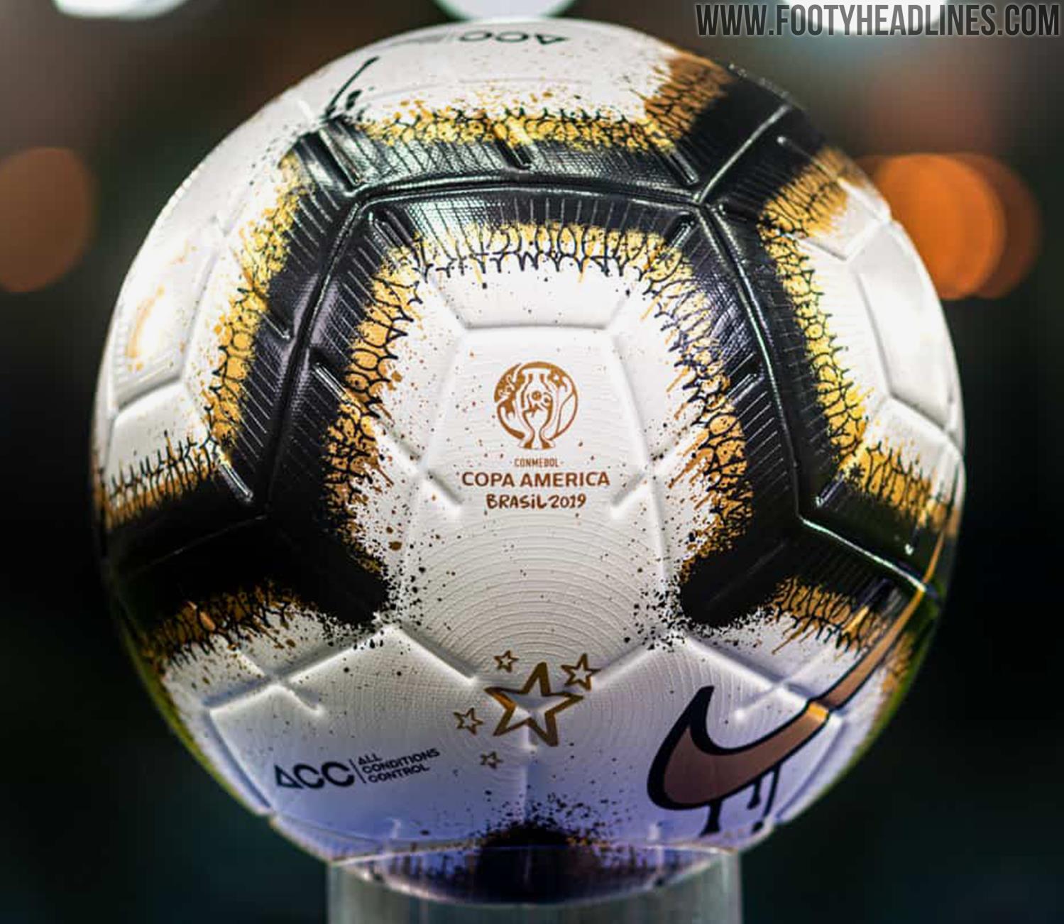 Stunning Nike 2019 Copa America Final Ball Released ...