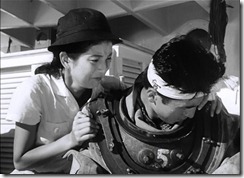 Gojira Emiko and Ogata Mourn