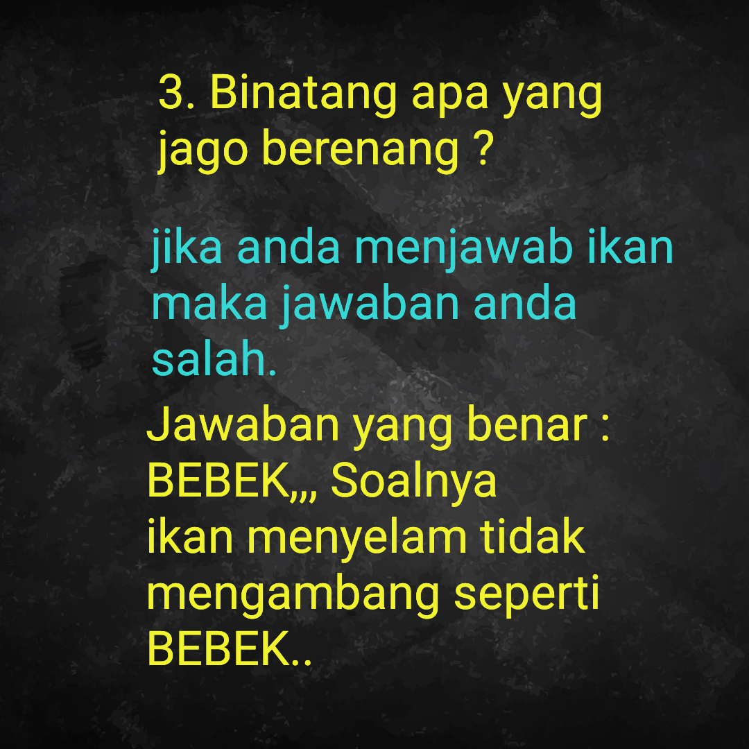 Teka Teki Lawak Dan Jawabannya Kumpulan Teka Teki