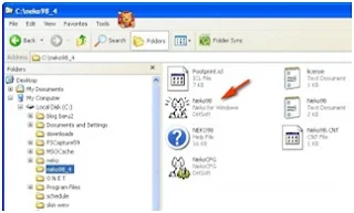 Cara Download dan Instal Neko Animasi kursor for Windows XP/ Windows 7