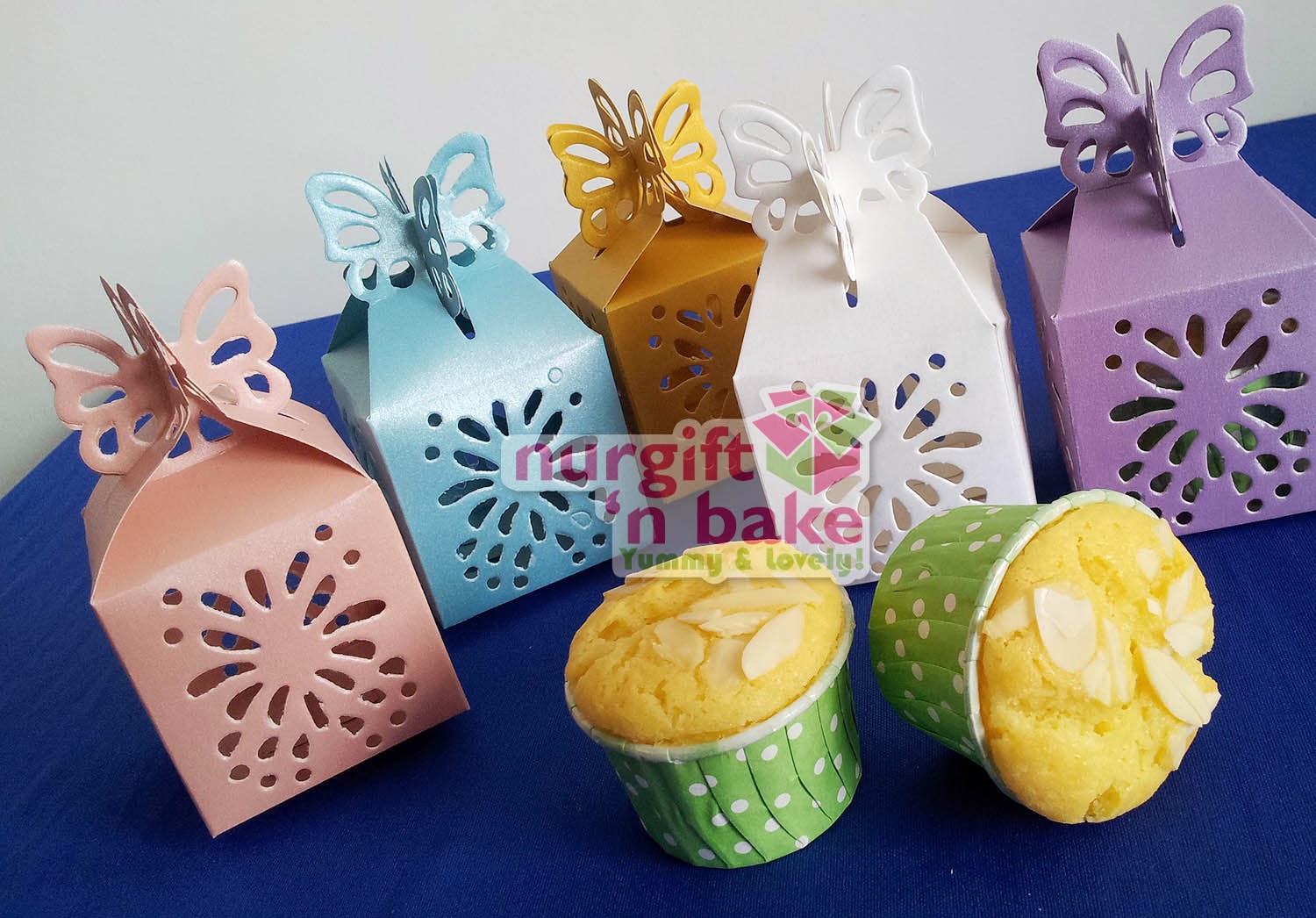 Hamper Ramadhan Hari Raya Cupcake Doorgift Wedding Cake Kek Perkahwinan Birthday Door Gift