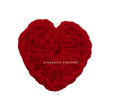 small crochet heart pattern FREE EASY crochet heart pattern