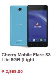 Cherry Mobile Flare S3 Lite