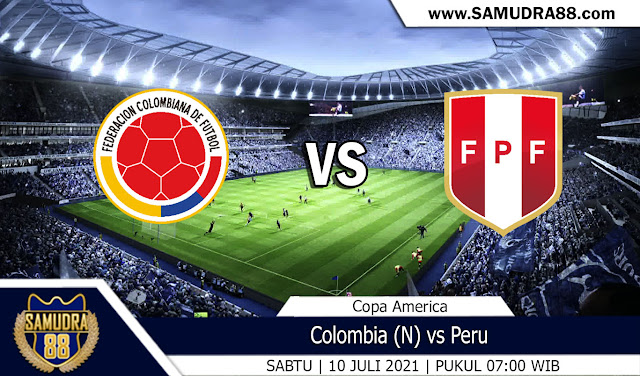 Prediksi Bola Terpercaya Kolombia vs Peru 10 Juli 2021