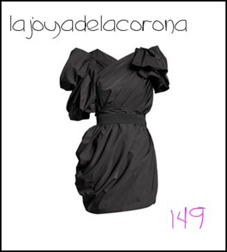 vestido negro divino