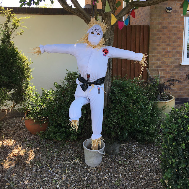 Karate Kid Scarecrow