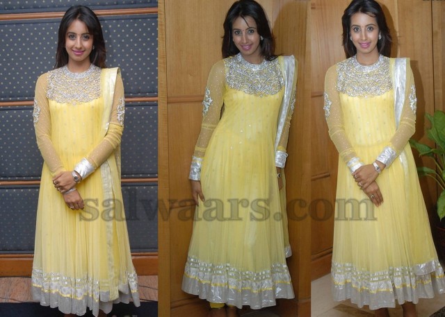 Sanjana Lime Yellow Salwar