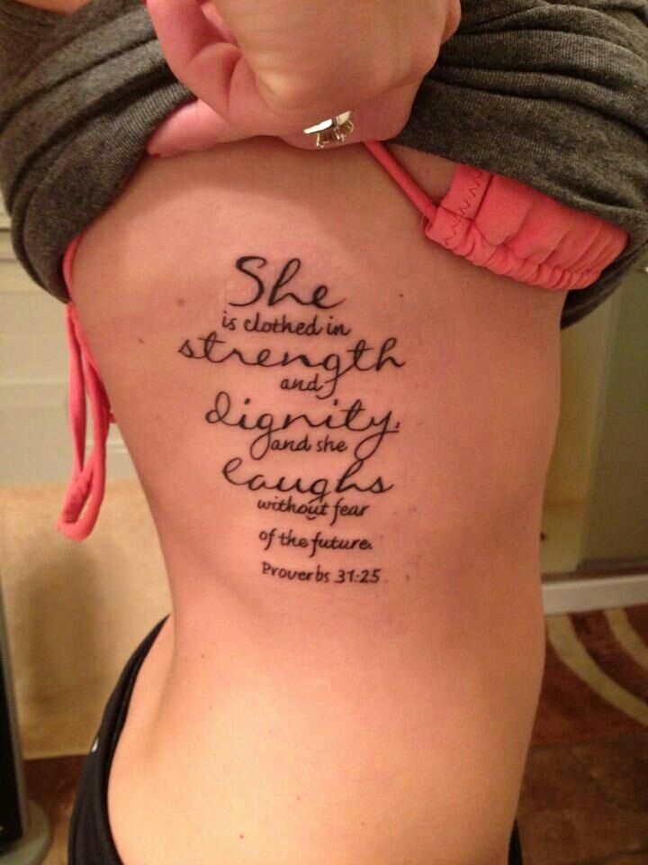 Elegant Bible Verse Tattoos Design Tattoo Designs Ideas