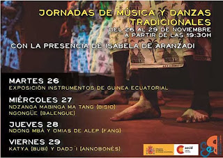 Jornadas de Música y bailes tradicionales Guinea Ecuatorial, Asociación Española de Africanistas