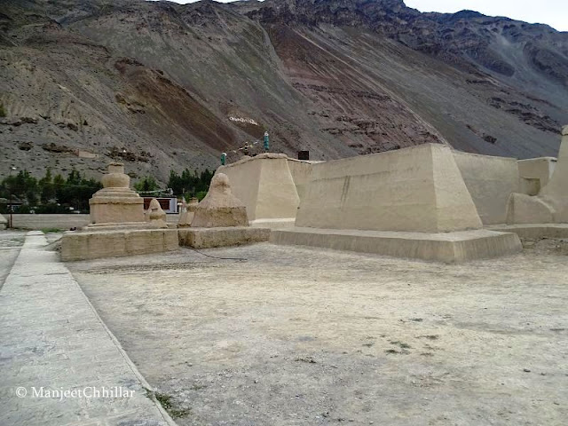 Tabo Monastery Backyard