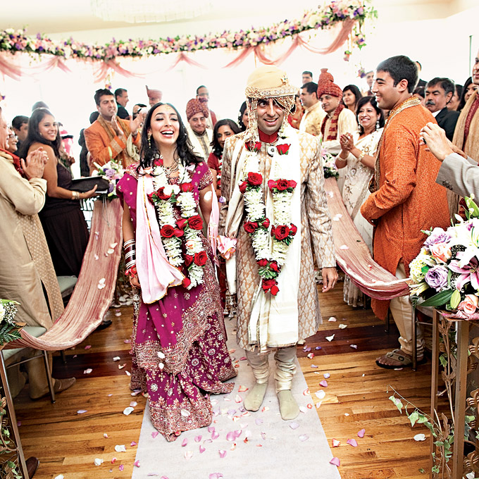  into a epic Indian wedding reception with luxurious details