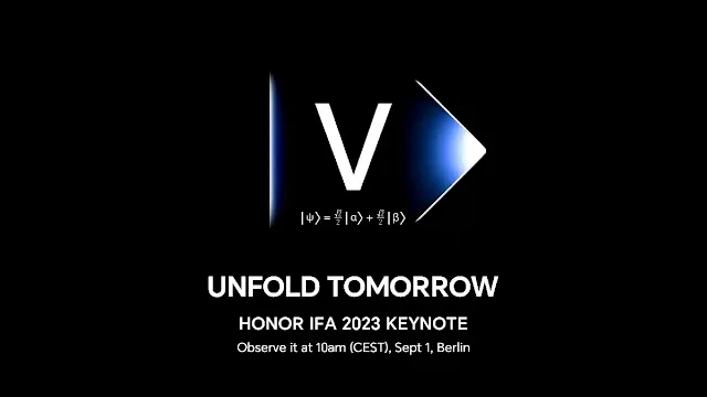 Honor confirms IFA Berlin keynote on September 1, two foldables incoming