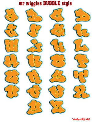 3D Graphics Graffiti Alphabet Letters Cool alphabet graffiti design
