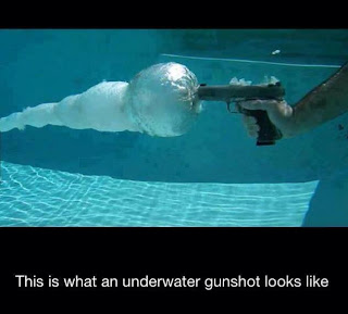 Bullet Gunshot Underwater