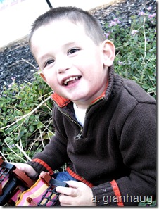 Noah sitting