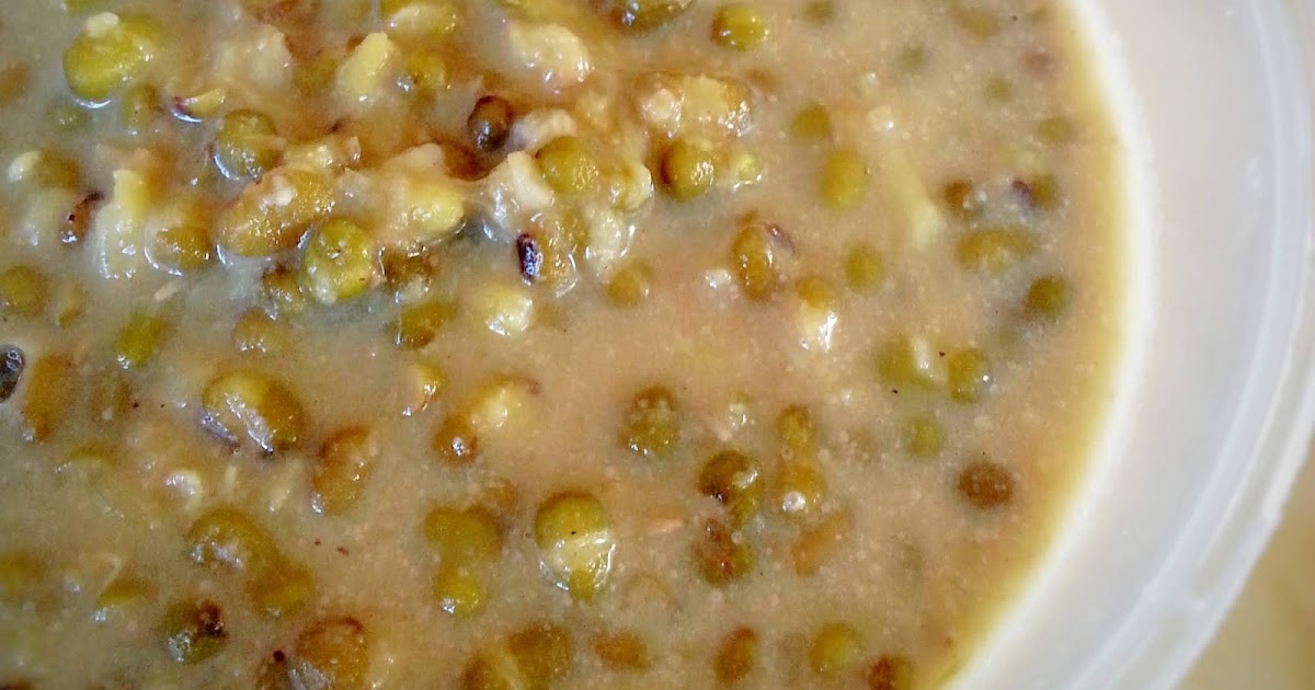 Resepi Bubur Kacang Hijau Noxxa - reflismp19