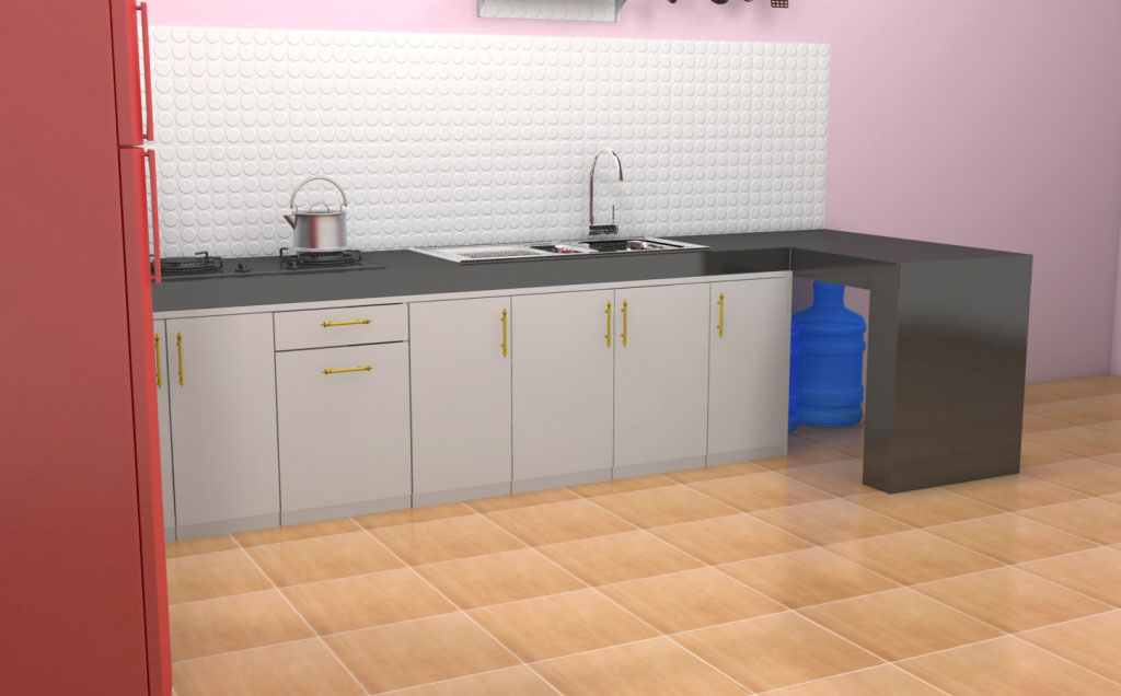  Meja Dapur Keramik Kitchen Set Semarang