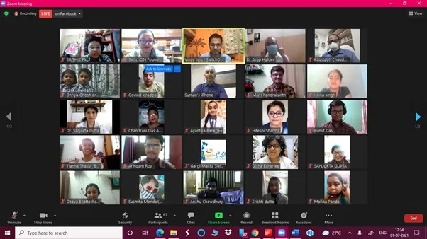 zoom video call