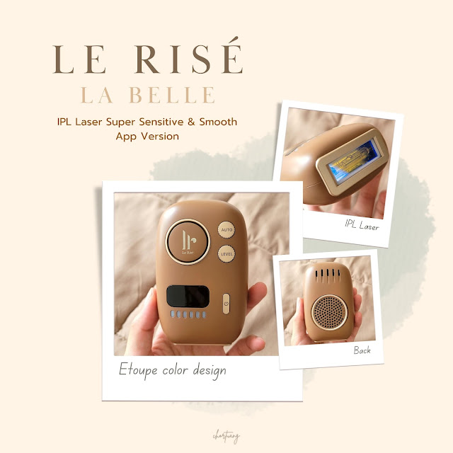 review lerise la belle ipl laser home use chortuang รีวิวกำจัดขน เครื่องกำจัดขน เลเซอร์กำจัดขน ทำเอง