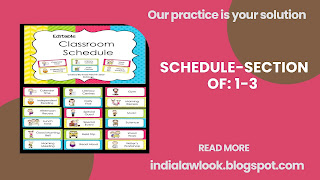 SCHEDULE-SECTION OF: 1-3