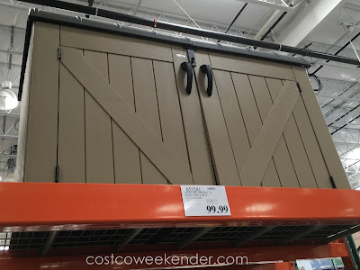 Lifetime Horizontal Resin Storage Shed | Costco Weekender