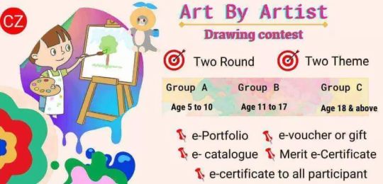 Art by Artist Painting Contest for Students