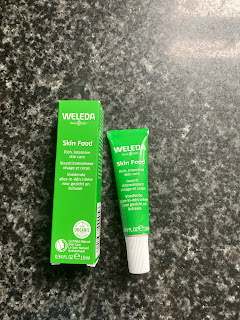 Packaging and tube of Weleda Skin Food