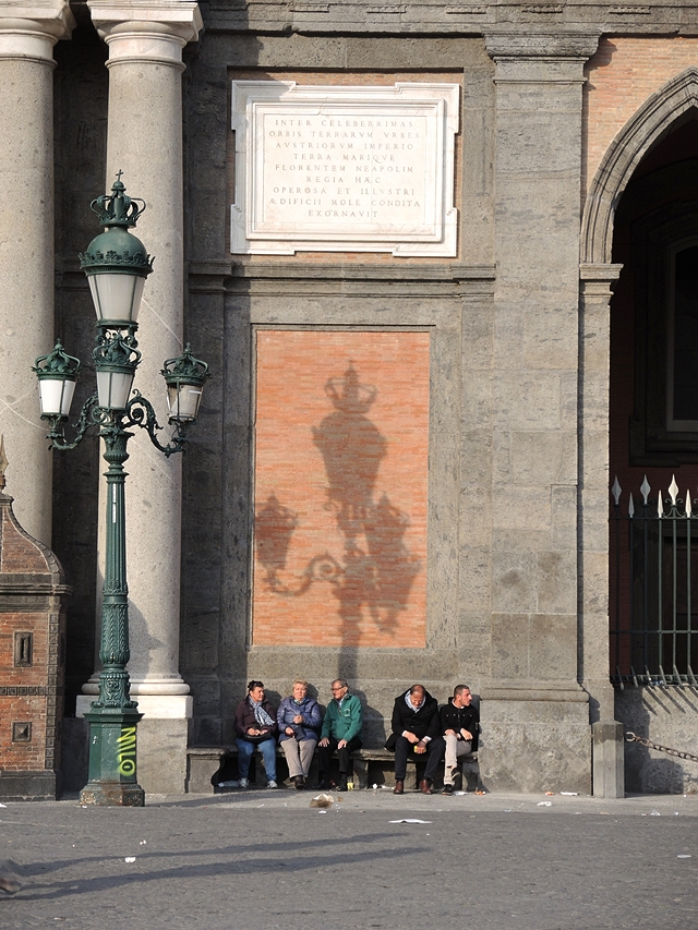 Napels - Galleria Umberto I en Piazza del Plebiscito