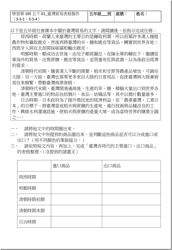 學習單105五下01_臺灣貿易表格製作_簡易版_01