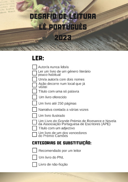 Lê Português 2023 - Desafio de Leitura