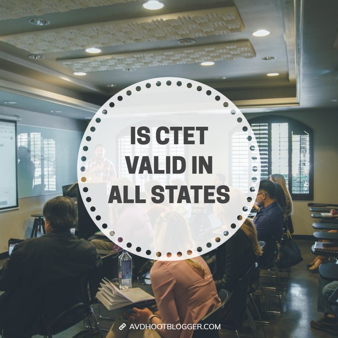 is ctet valid in all states