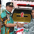 PEKON Sedampah indah Mendapatkan ambulance hebat,Yang Diserahkan PJ Bupati Lampung Barat.